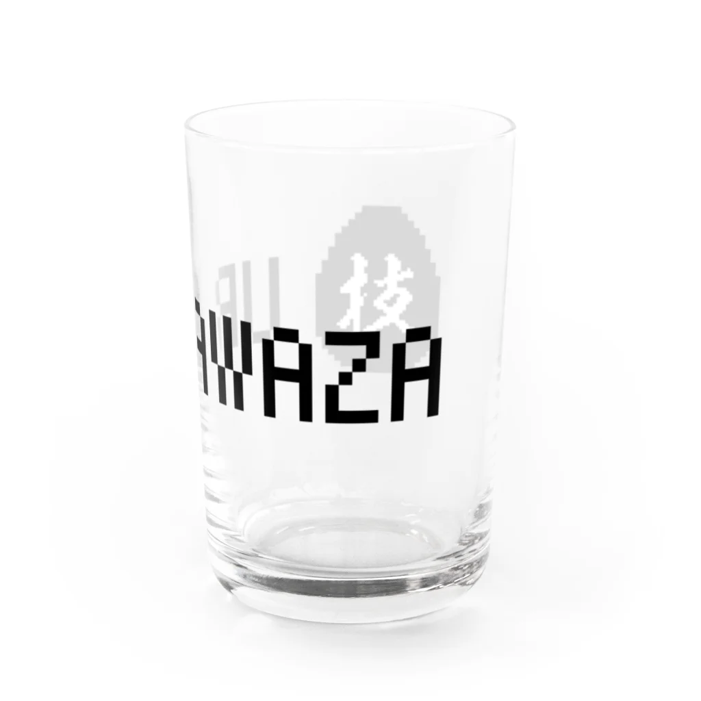 URAWAZAアイテム取扱所のURAWAZA・黒ロゴ Water Glass :right