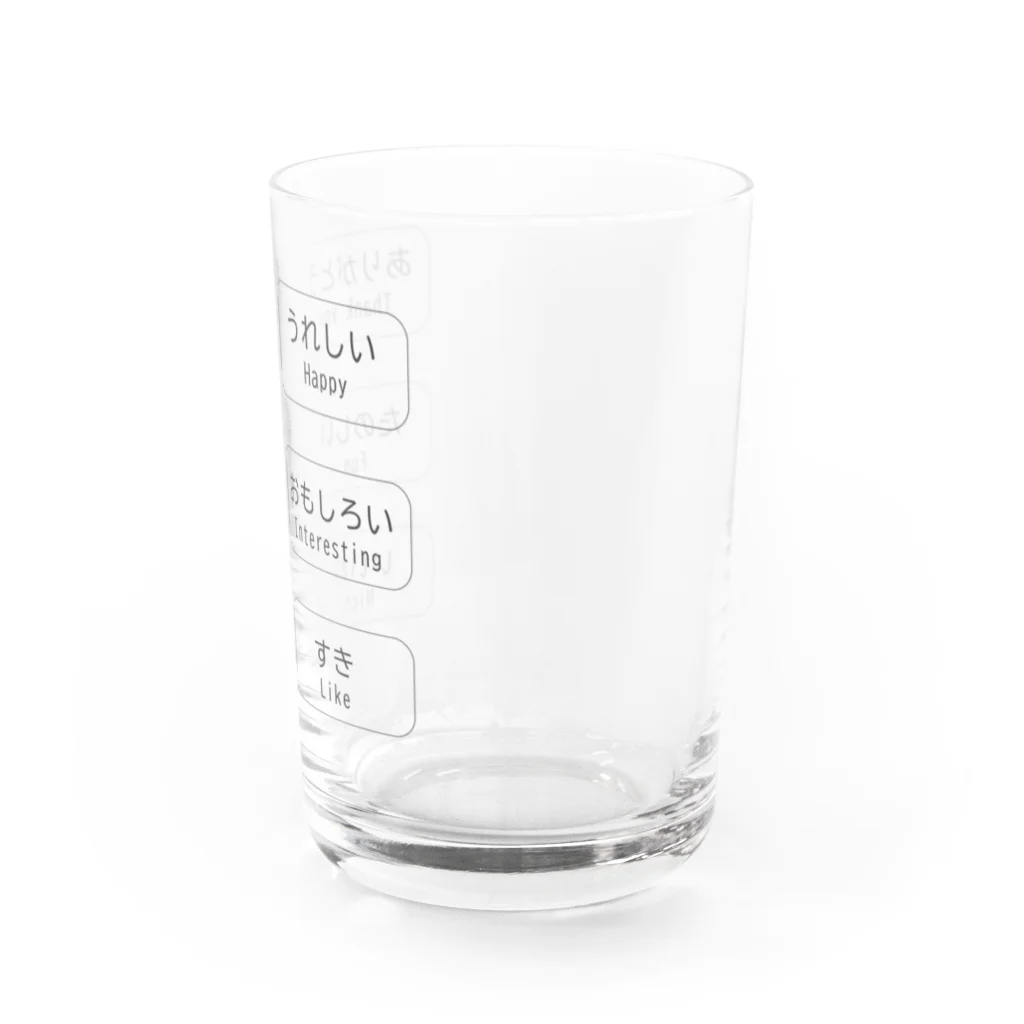 yamabiko_Tの自己表現くん1号 Water Glass :right