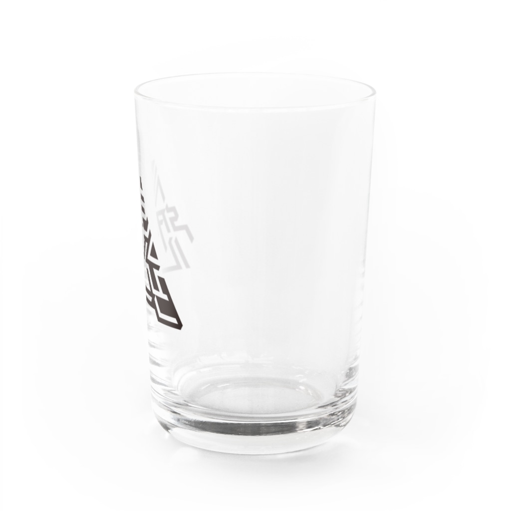 SAUL ロゴグッズ売り場のSAUL kuro Water Glass :right