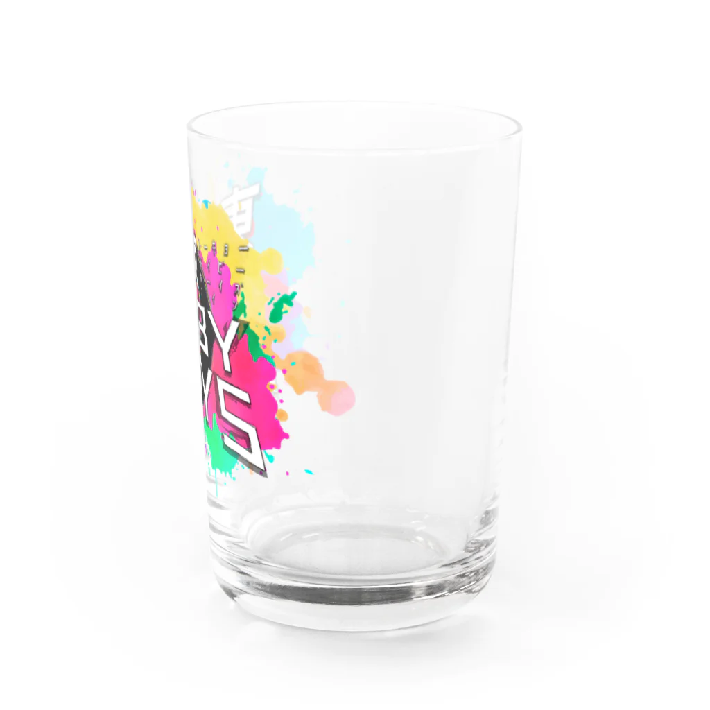 東京BABYBOYS9 公式ショップの東京BB9 ロゴグラス Water Glass :right