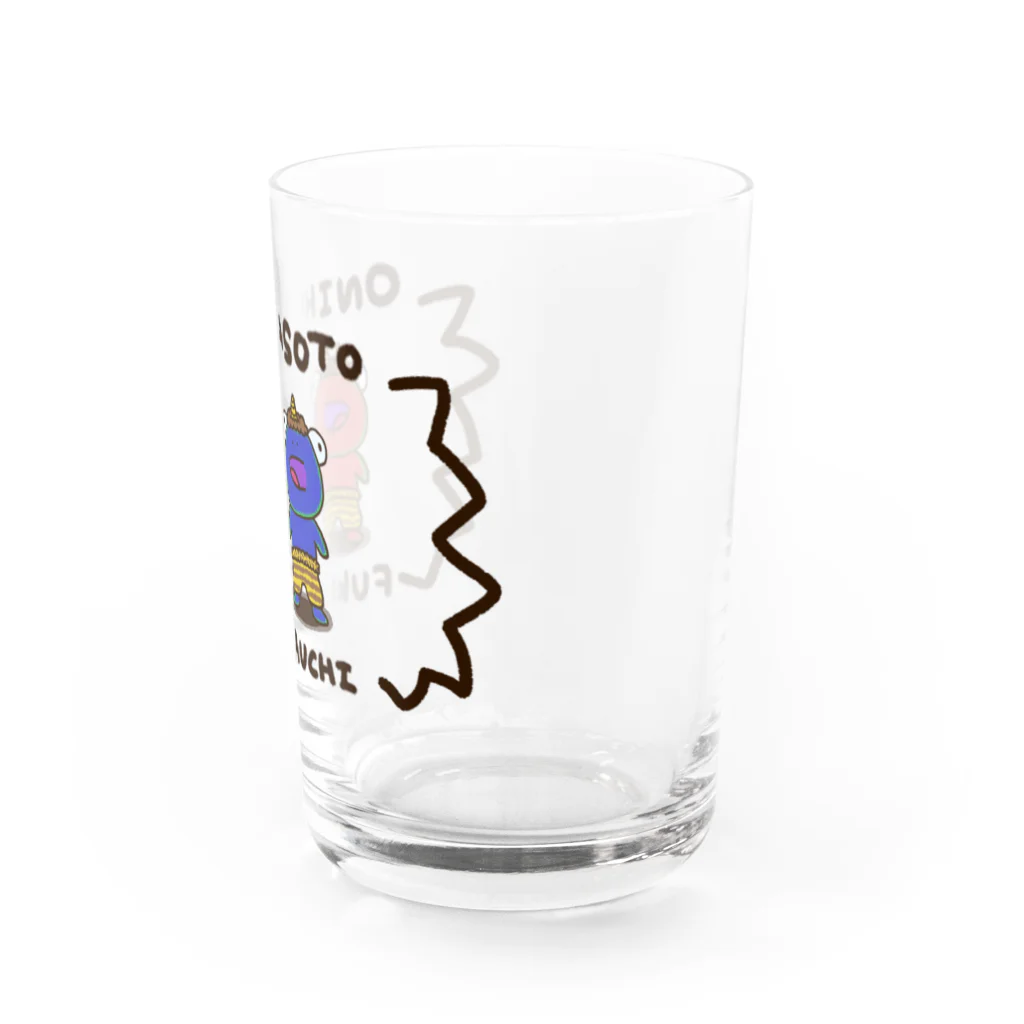 しとらすみいのかえるくん。せつぶん Water Glass :right