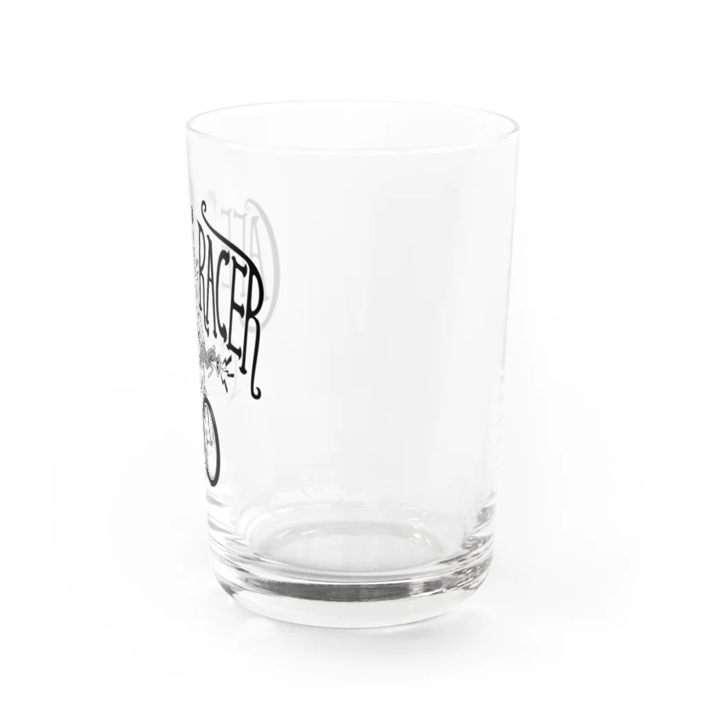 nidan-illustrationの"CAFE RACER" Water Glass :right