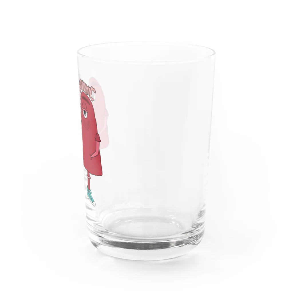 Lung Lung & FriendsのLung Lung Water Glass :right