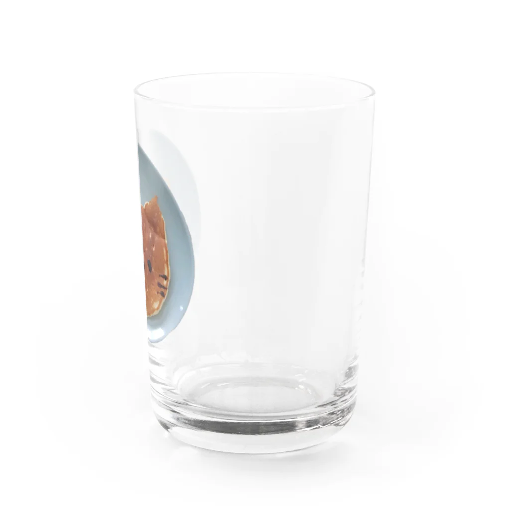 わがやの日常のねこのホットケーキ Water Glass :right