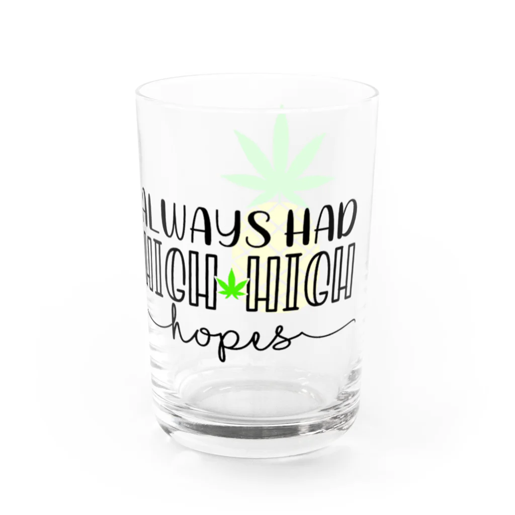 BONZのOrganic Leaf Pineapple 🍍 Water Glass :right