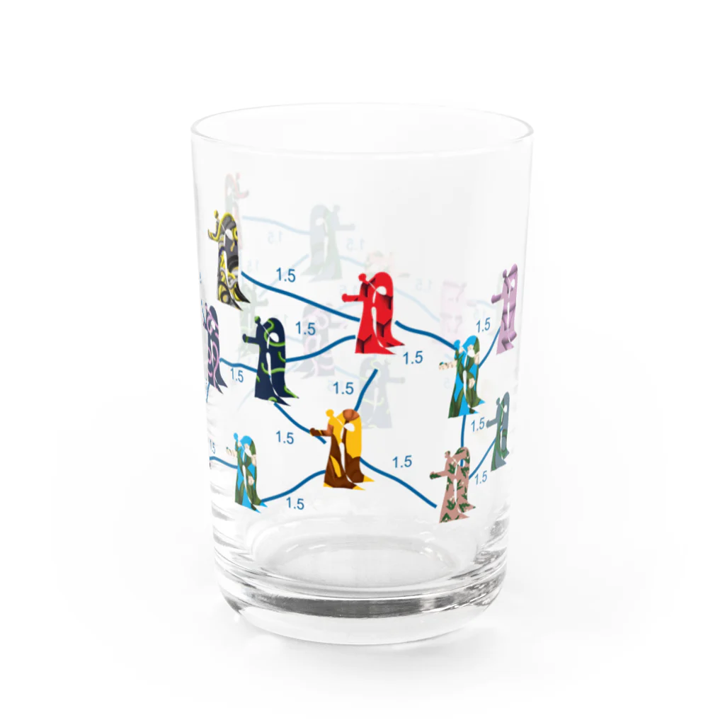 SHOP CMYKのSocial distance D Water Glass :right