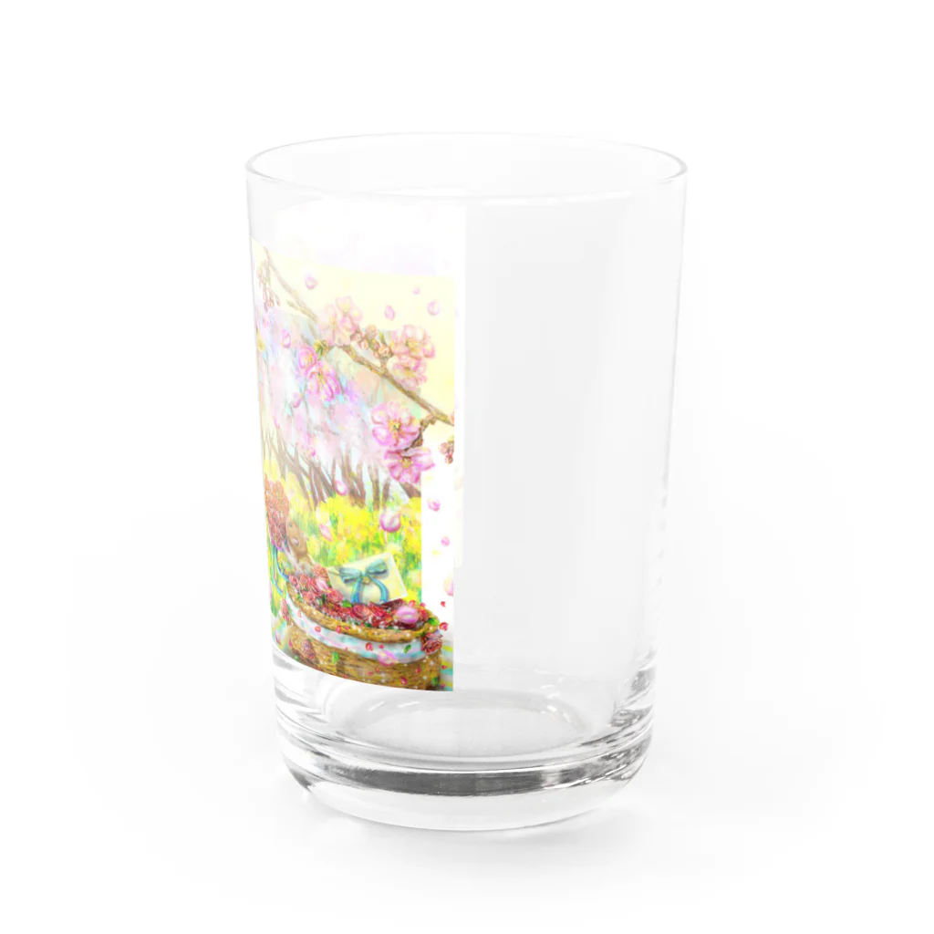 白石拓也のデジタルイラスト「プロポーズ」 Water Glass :right