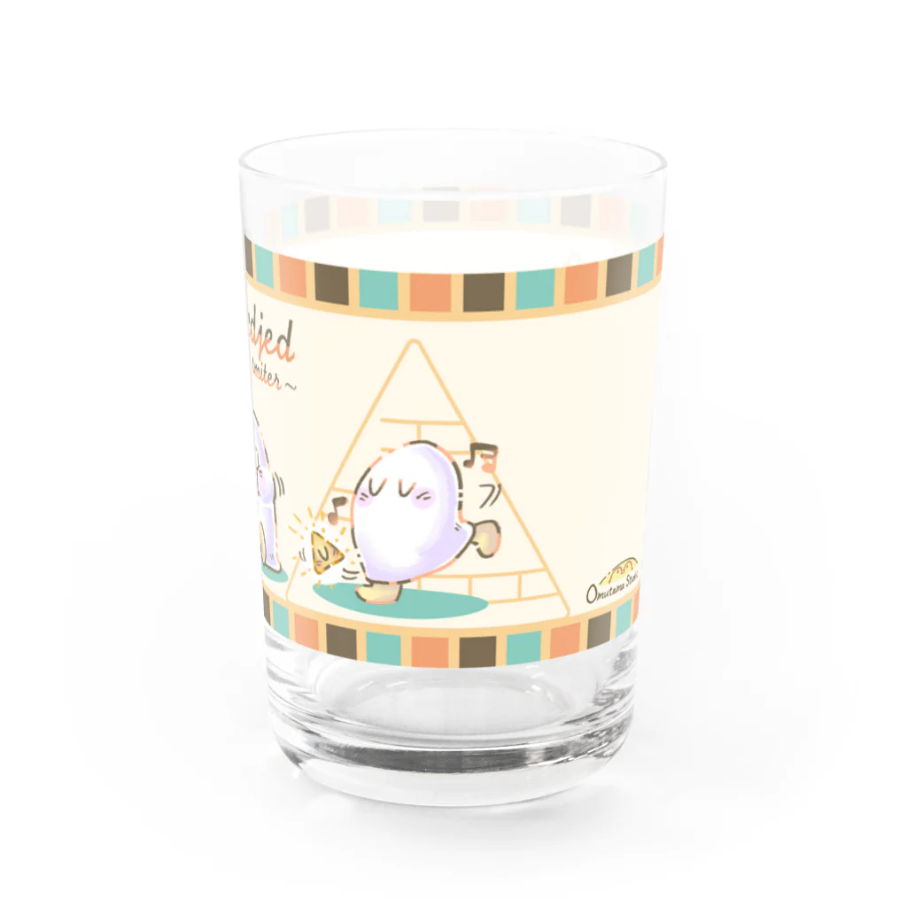 オムタマスタジオの メジェド Medjed ~The Smiter~ Water Glass :right