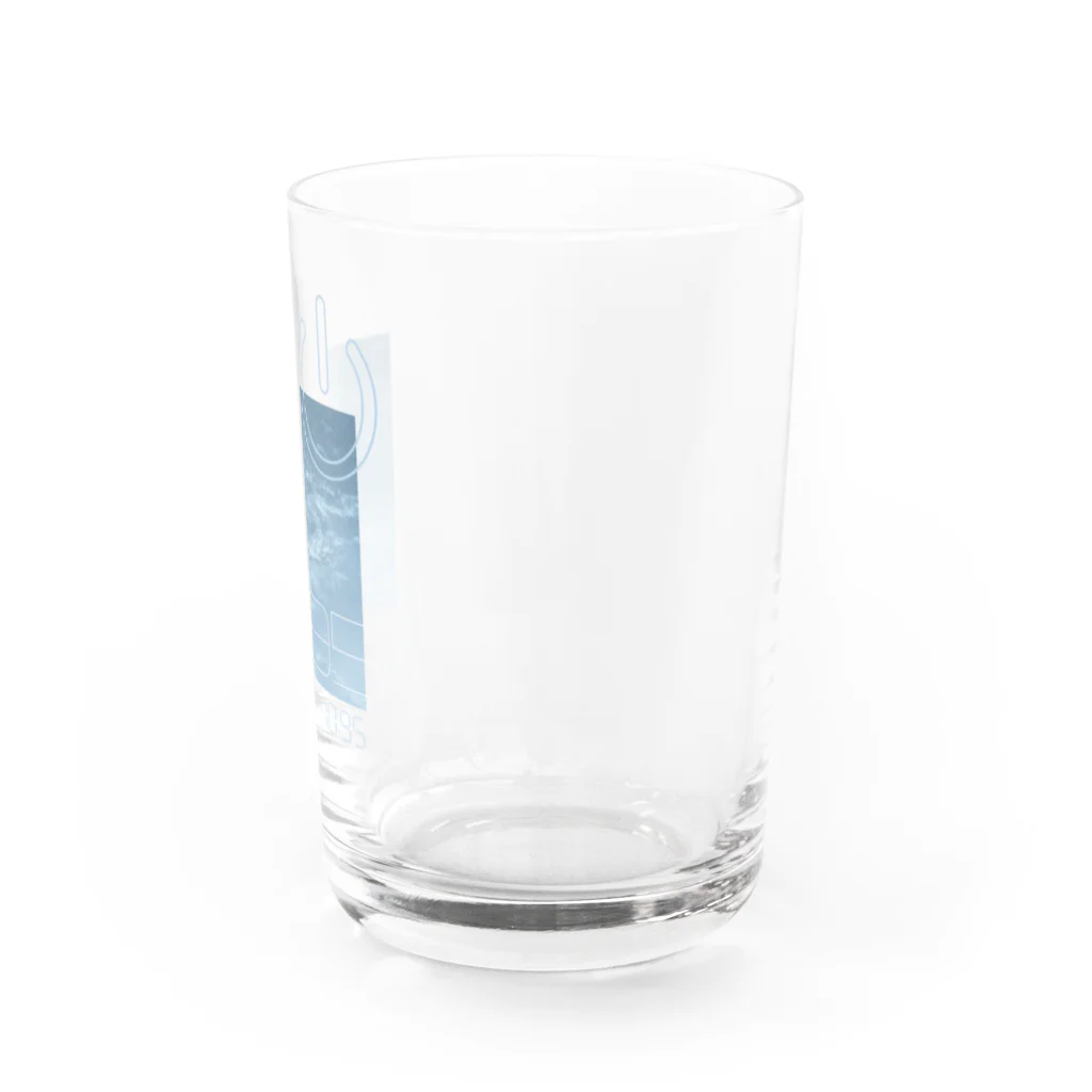 heavenの青空 Water Glass :right