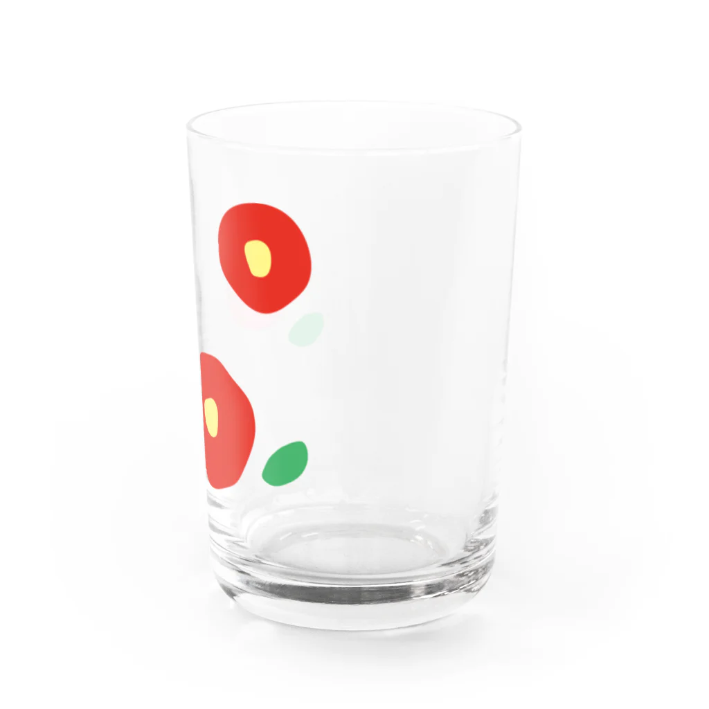 kozukuzukzの椿（赤/白/ピンク） Water Glass :right