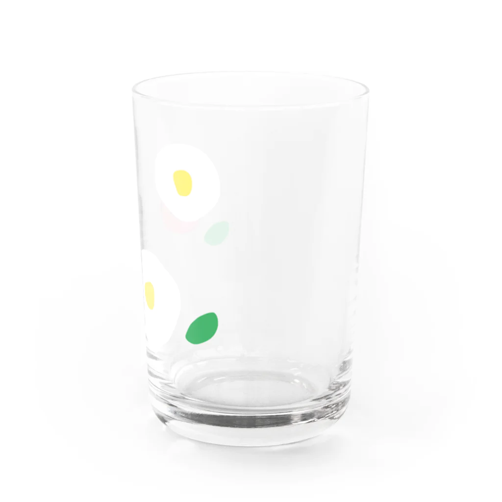 kozukuzukzの椿（白/ピンク） Water Glass :right