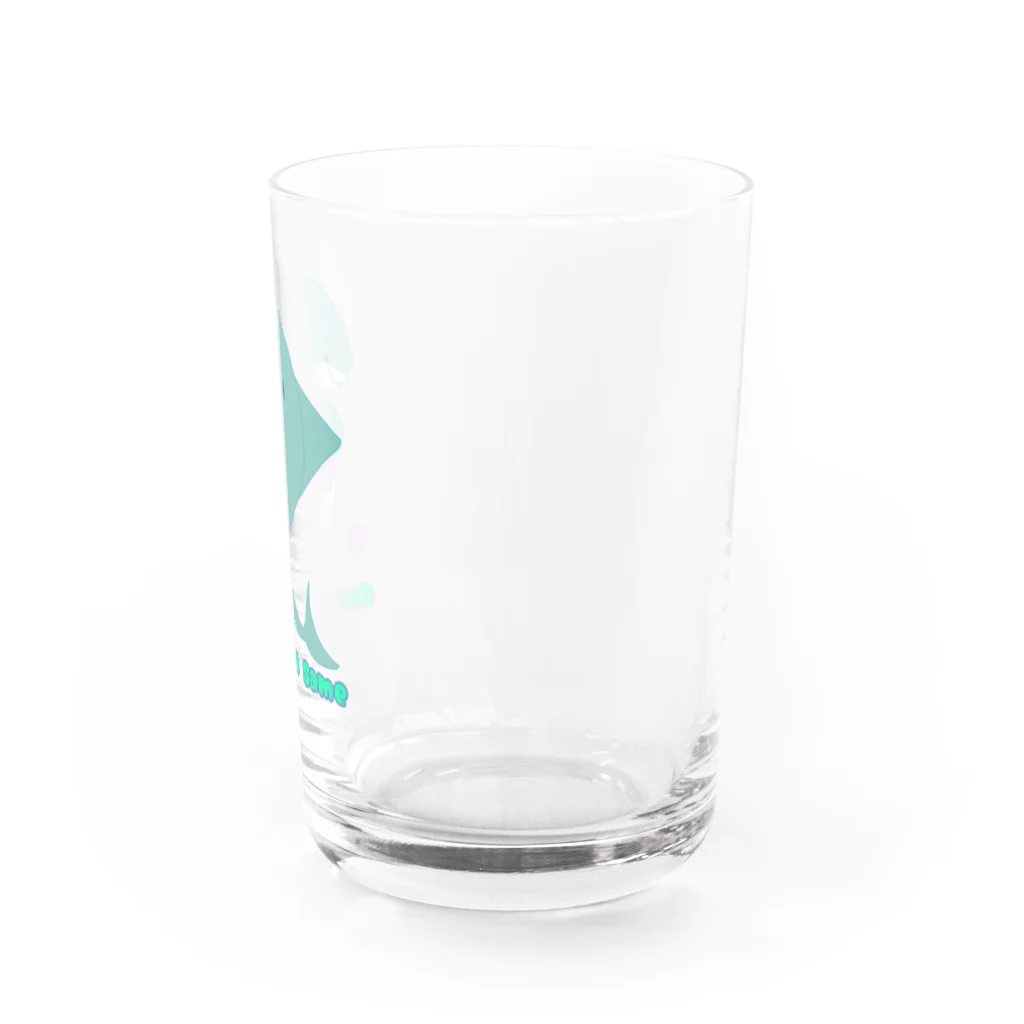 かぼちゃ屋のAmimono Same Water Glass :right