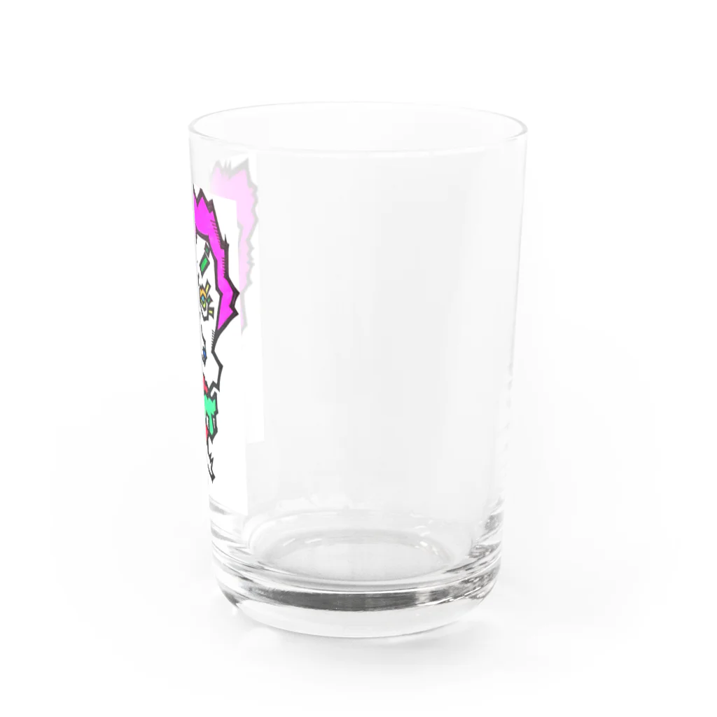 心があったかくなってしまう前にの餃子とビールとこいつ Water Glass :right