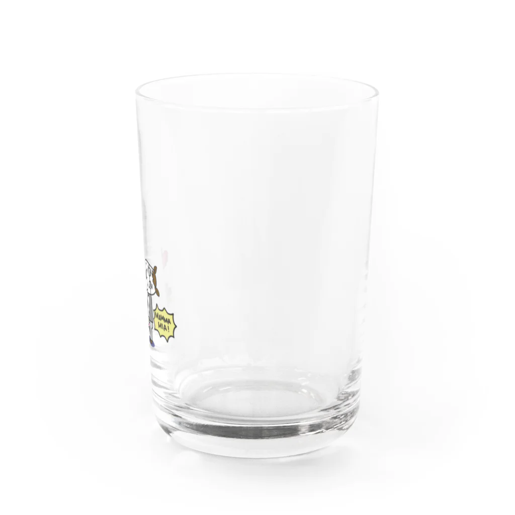 ITAMINKIAのマンマミーア Water Glass :right