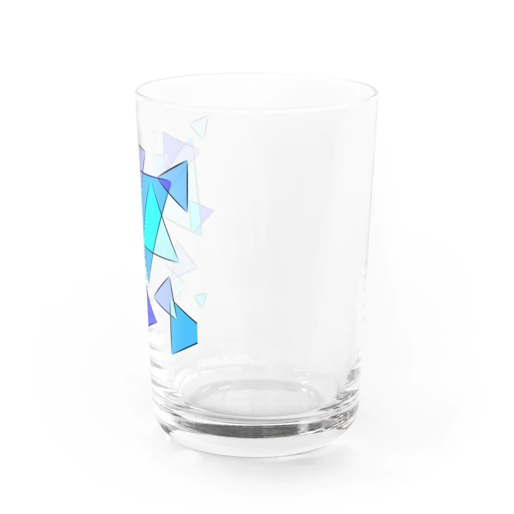 SIKINA Storeのさんかくがいっぱい Water Glass :right