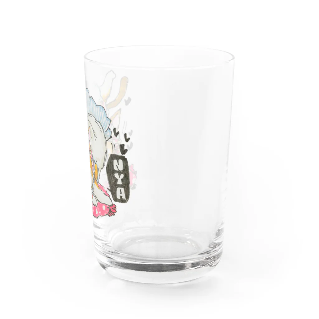 ICE BEANSのスミレちゃん Water Glass :right