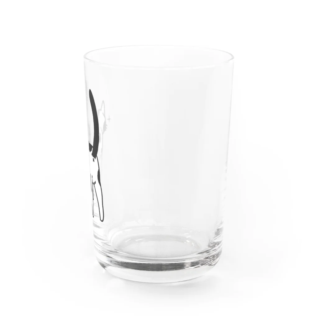 Riotoのねこけつ（ぶち猫） Water Glass :right