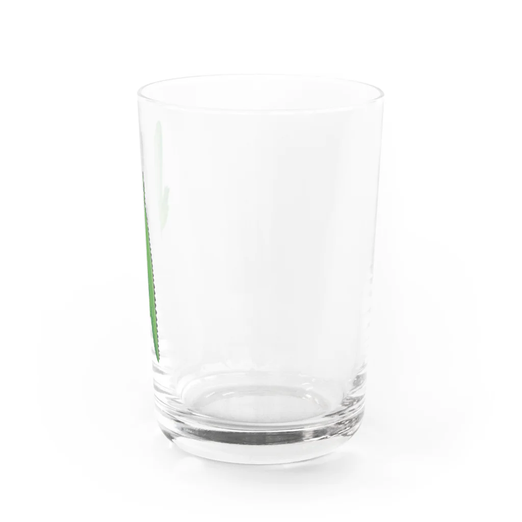 サイドメニューのワニ。 Water Glass :right