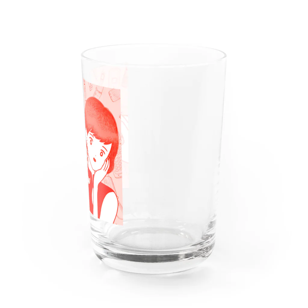 もももも桃もももももものアリクイボディーガード Water Glass :right