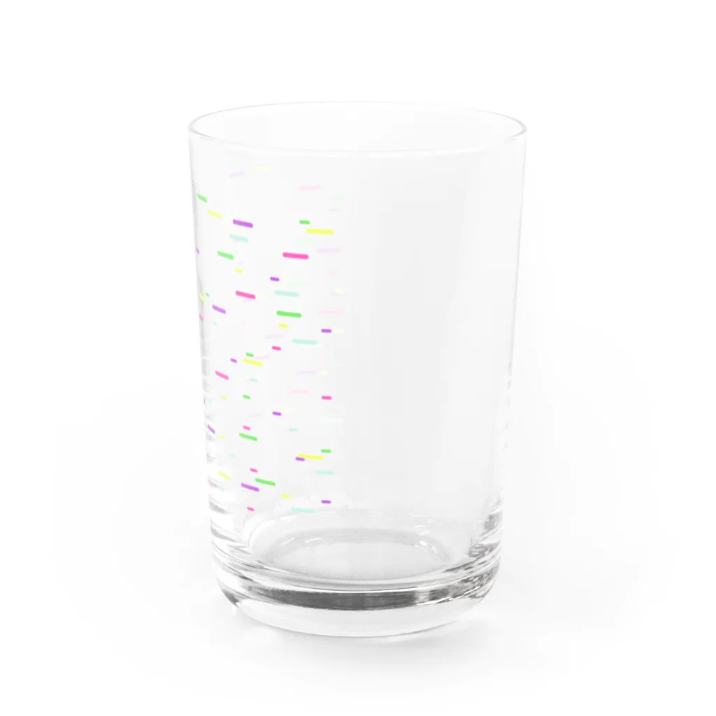 sato.satoさんの可愛いいちょんちょん模様 Water Glass :right