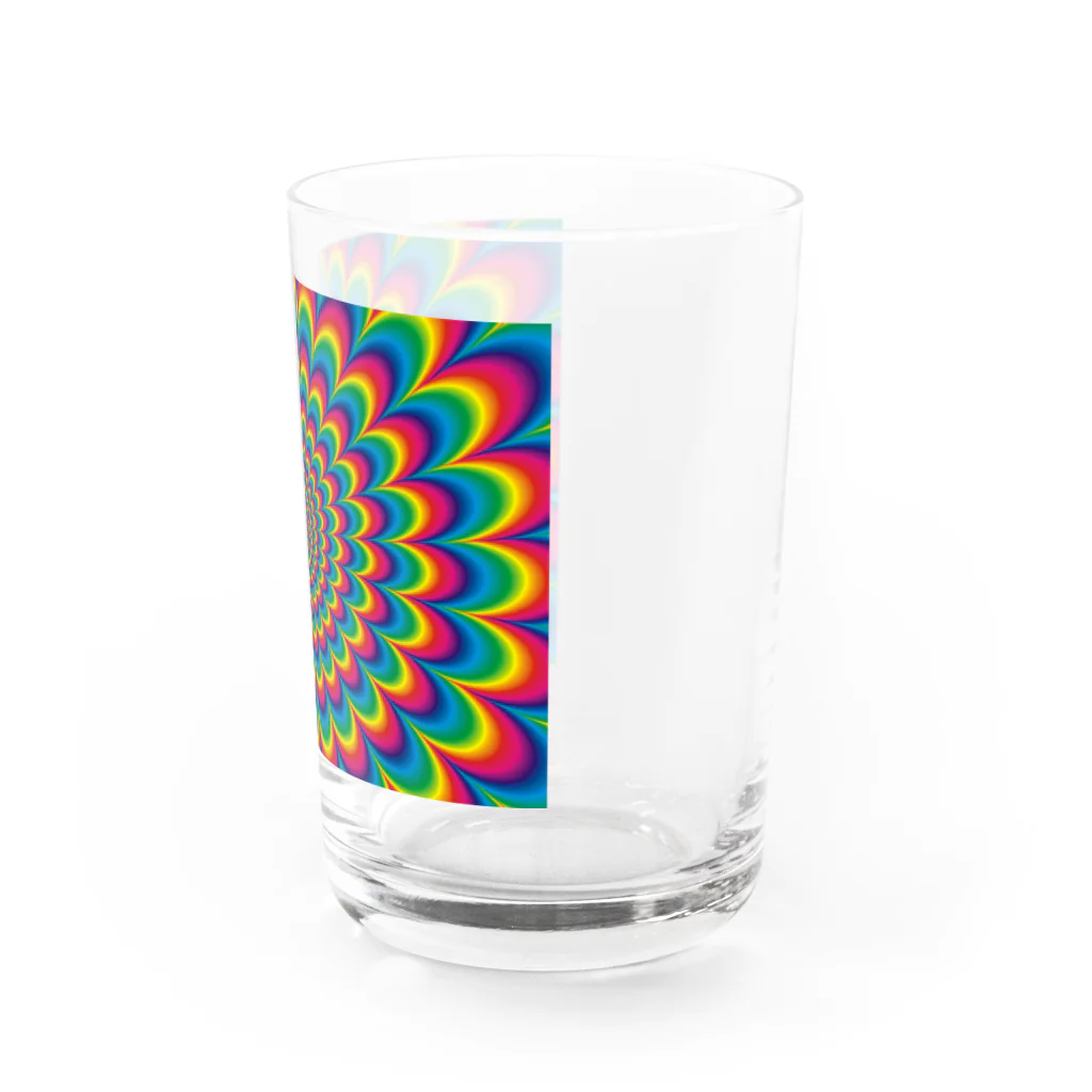AQ-BECKのpsychedelic-02 Water Glass :right