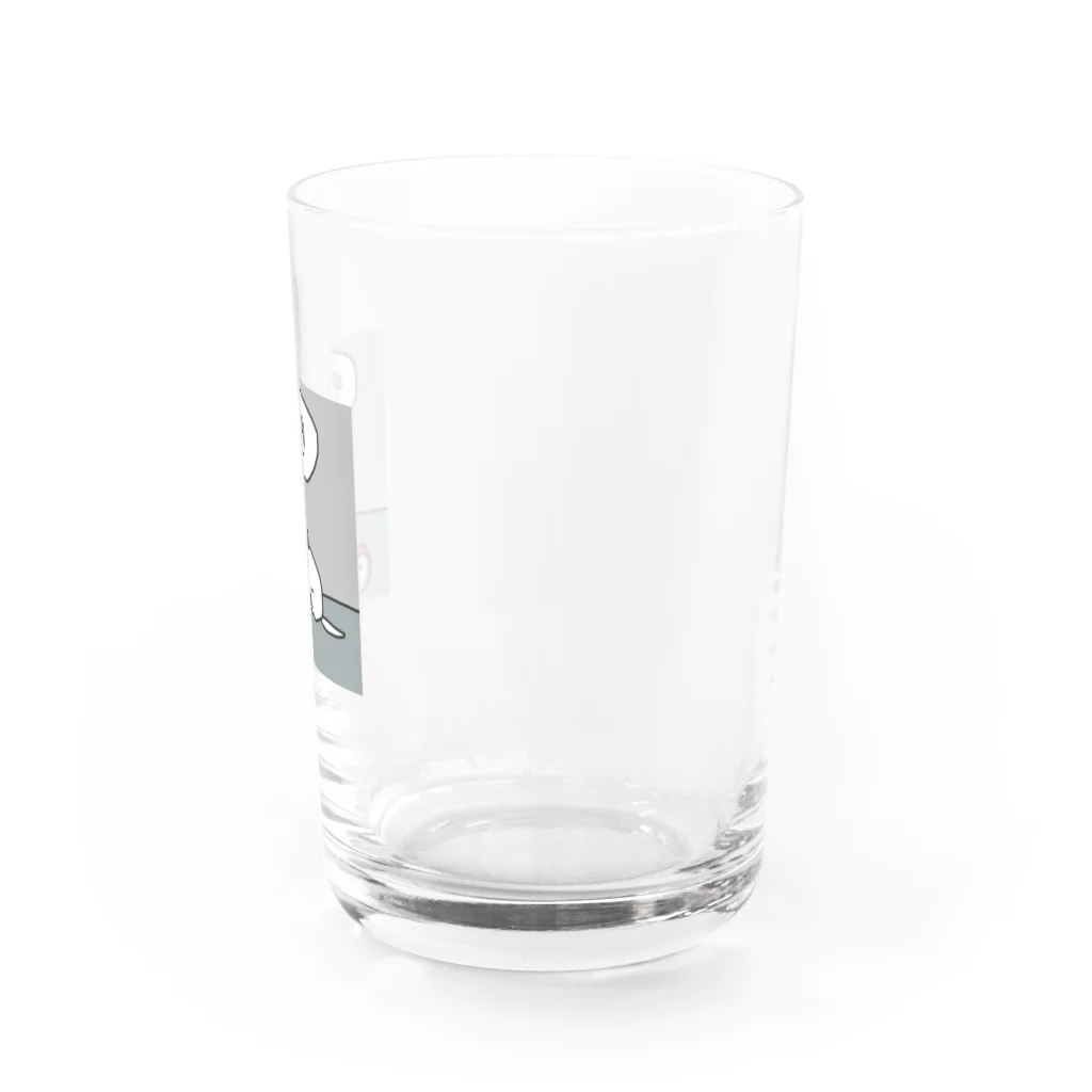 うな軍艦巻の哲学チンチラ Water Glass :right