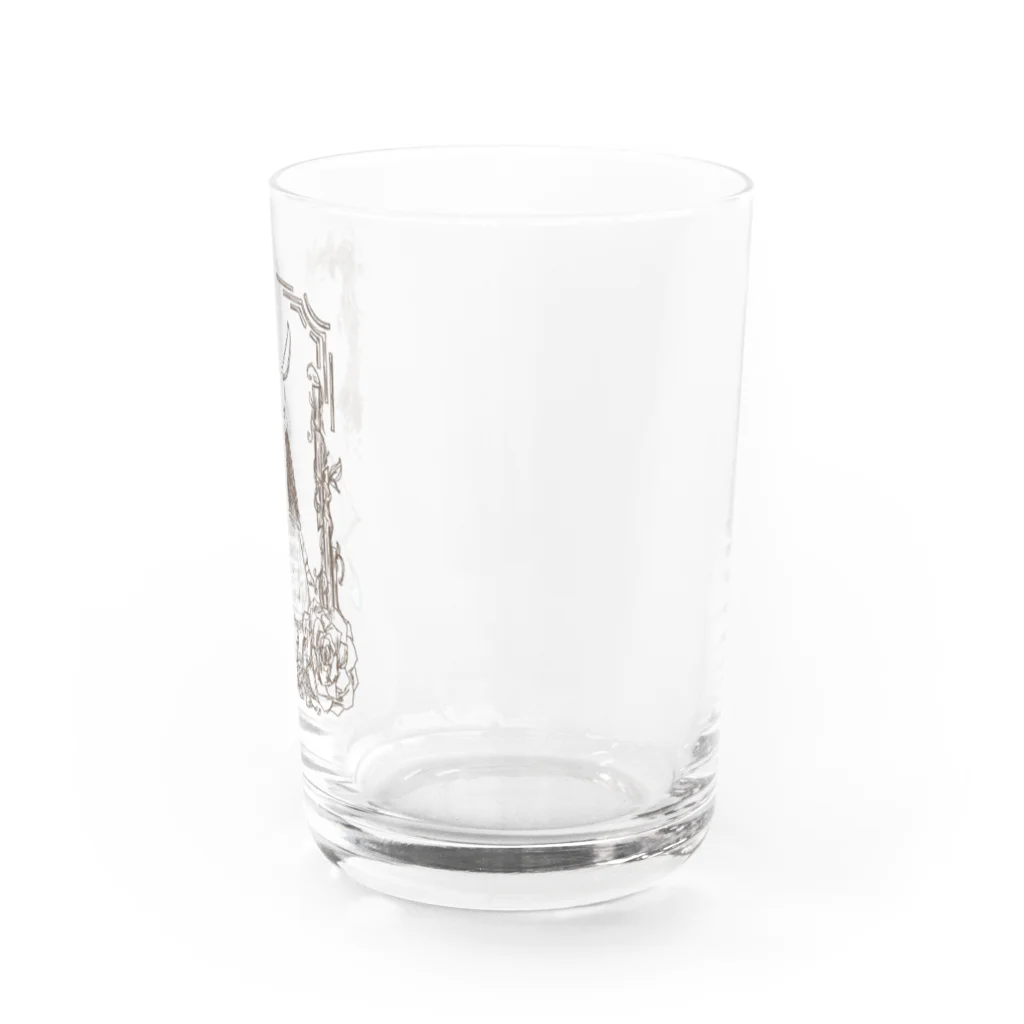 日向のレジャーシート。のドウワウサギ、シンデレラ。 Water Glass :right