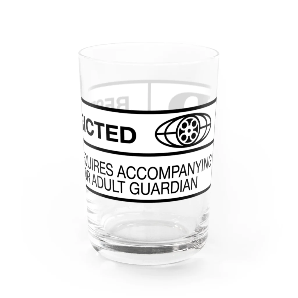 DRIPPEDのR RESTRICTED Water Glass :right