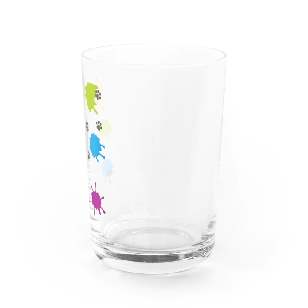 ForPawsのPawPainting Water Glass :right