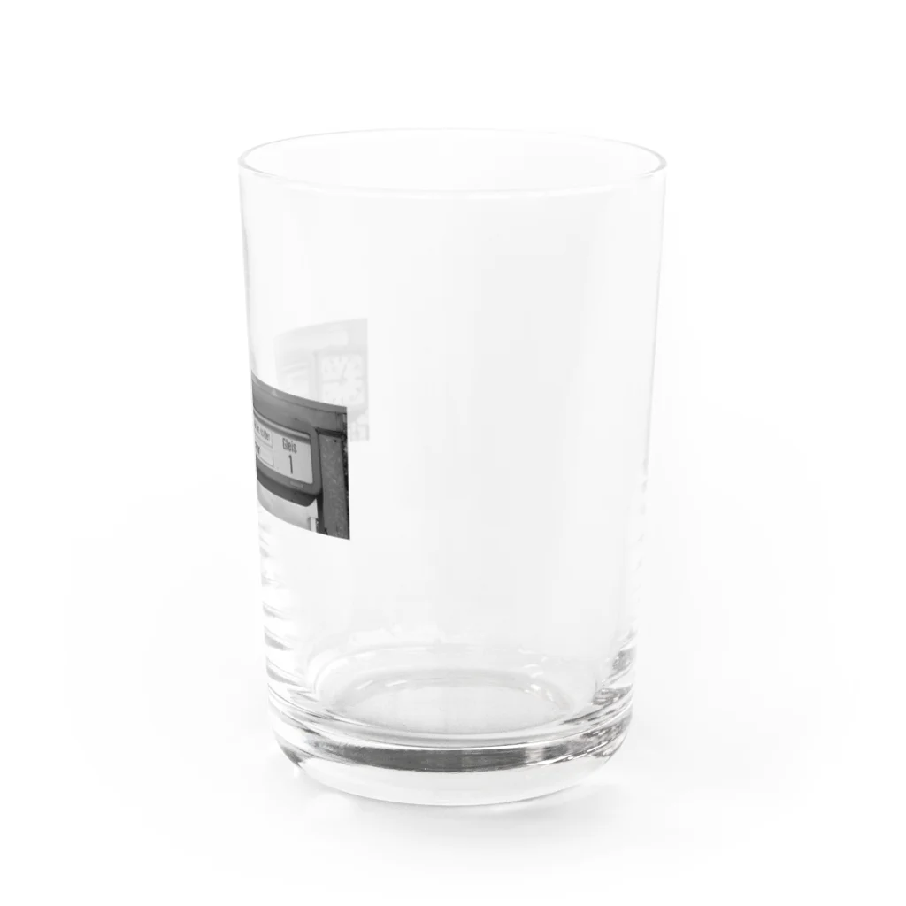 Ende der Weltの駅の表示板 Water Glass :right