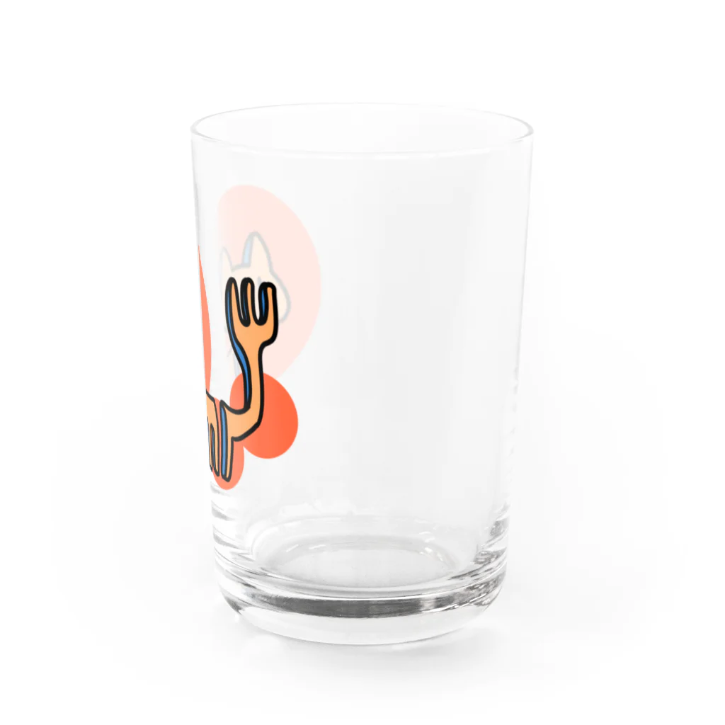 赤崎でんじろー🐞のたぶんねこ Water Glass :right