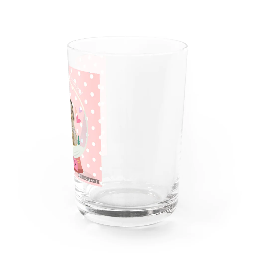 心メロンの💙ココロン💗 Water Glass :right