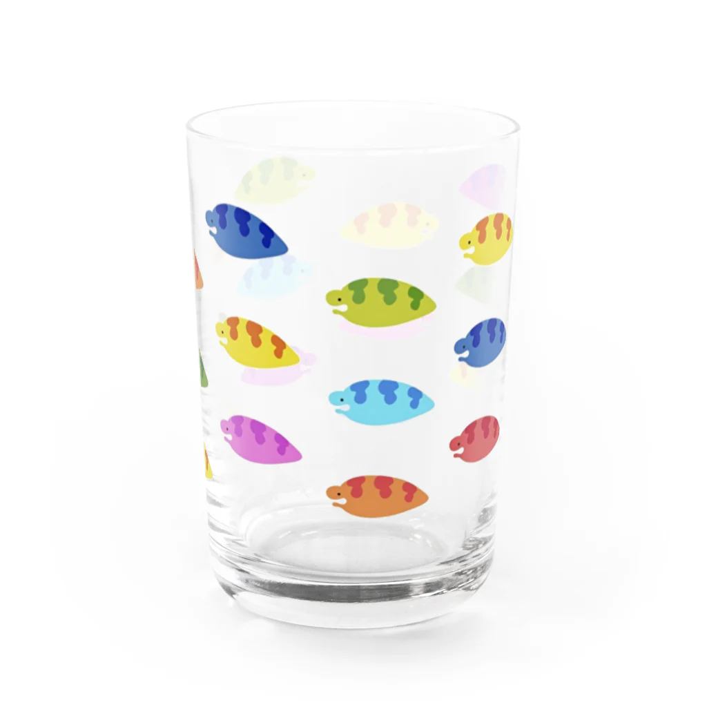 魚子のカラフルウツボ Water Glass :right