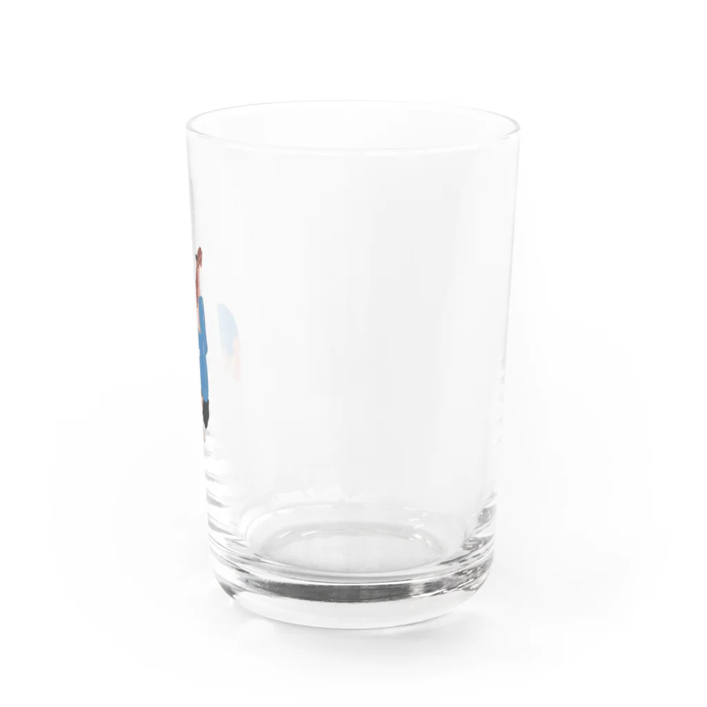 Yuka。のji-pan haku hito. Water Glass :right
