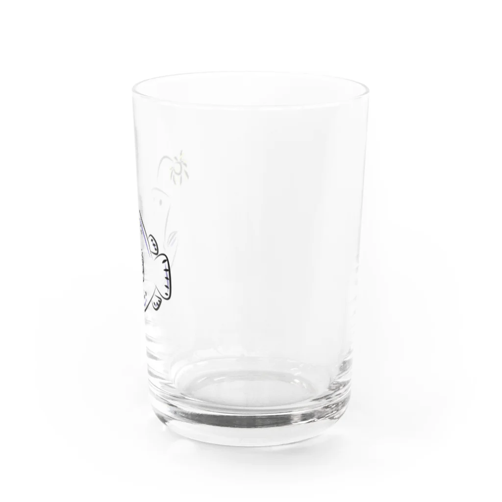 海のサワガニのチョウチンアンコウ Water Glass :right