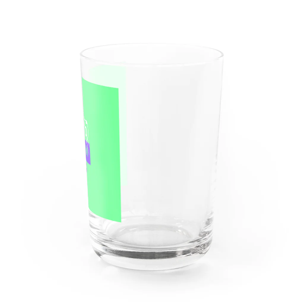 momo_emiのmomo_emi ロゴグッズ Water Glass :right