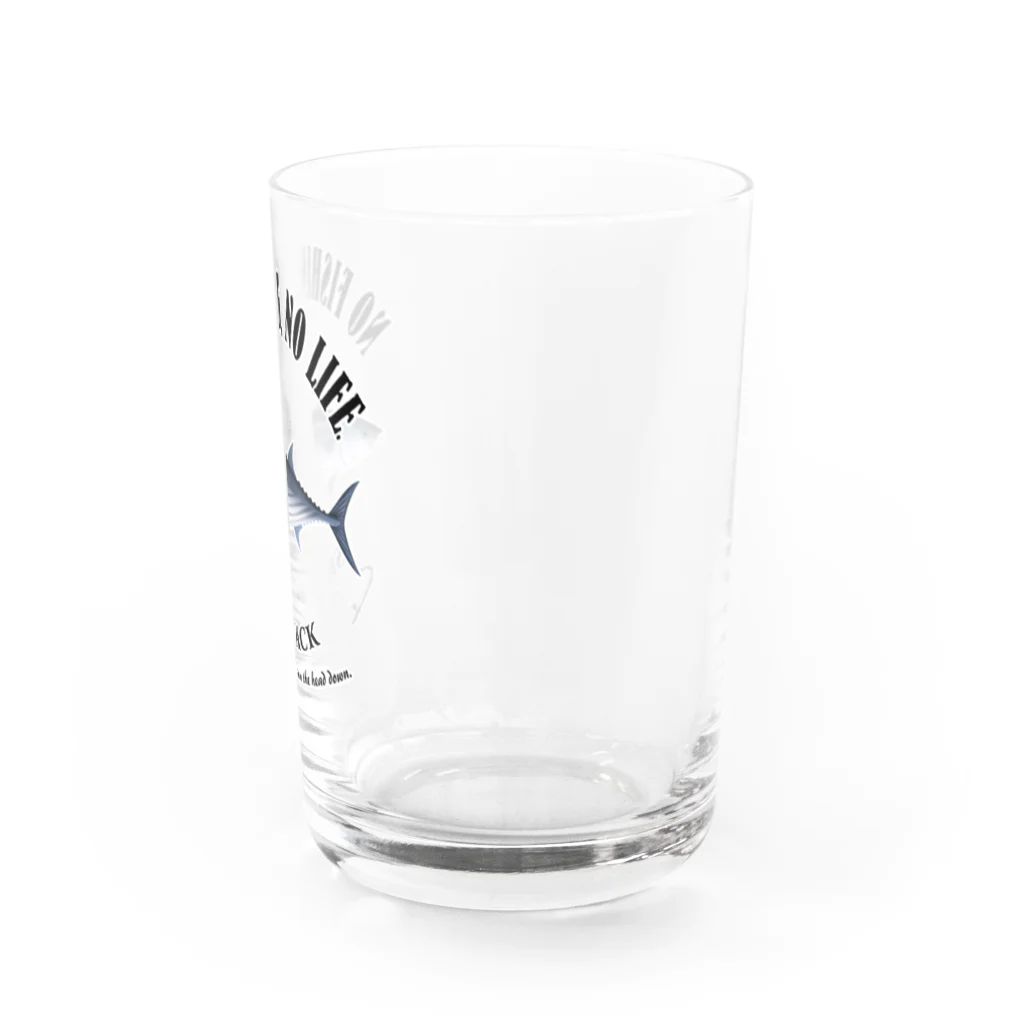 猫と釣り人のKATSUO_EB_2CW Water Glass :right