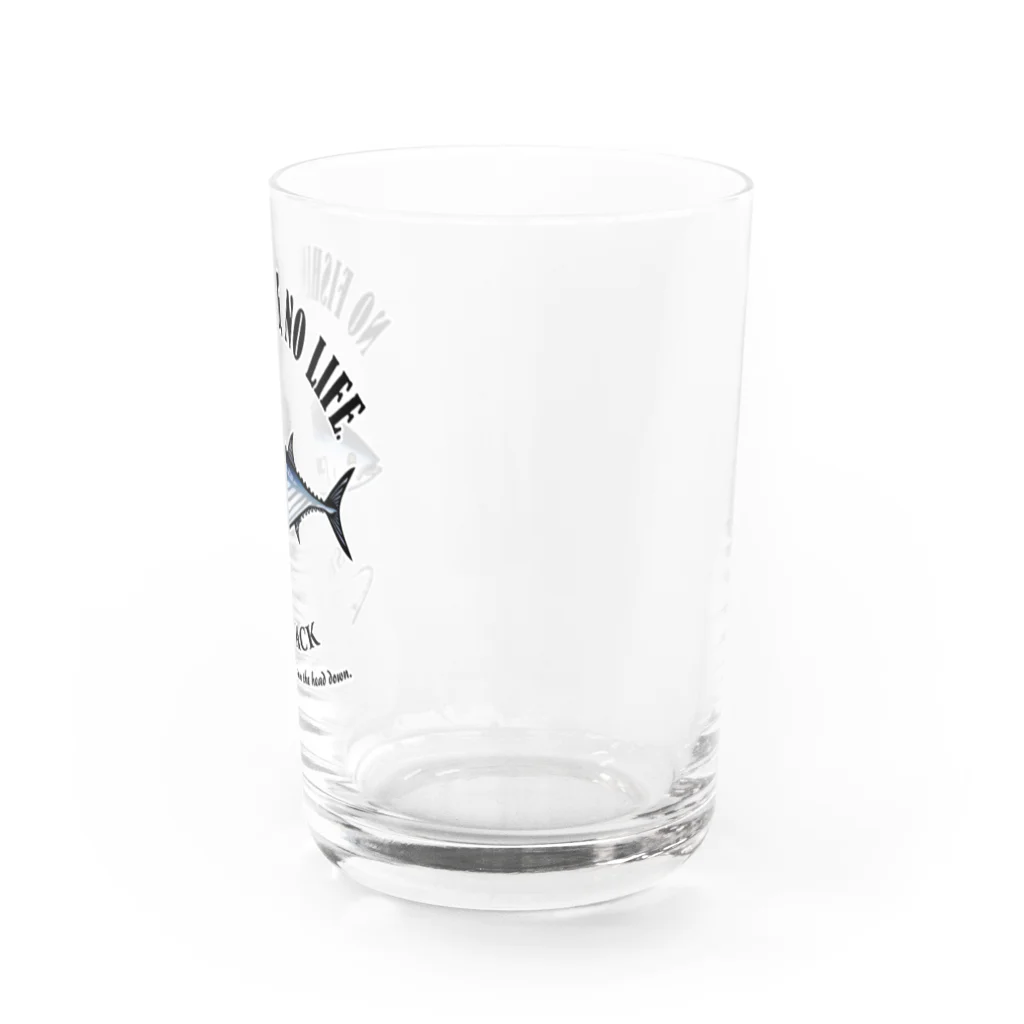 猫と釣り人のKATSUO_EB_1CW Water Glass :right