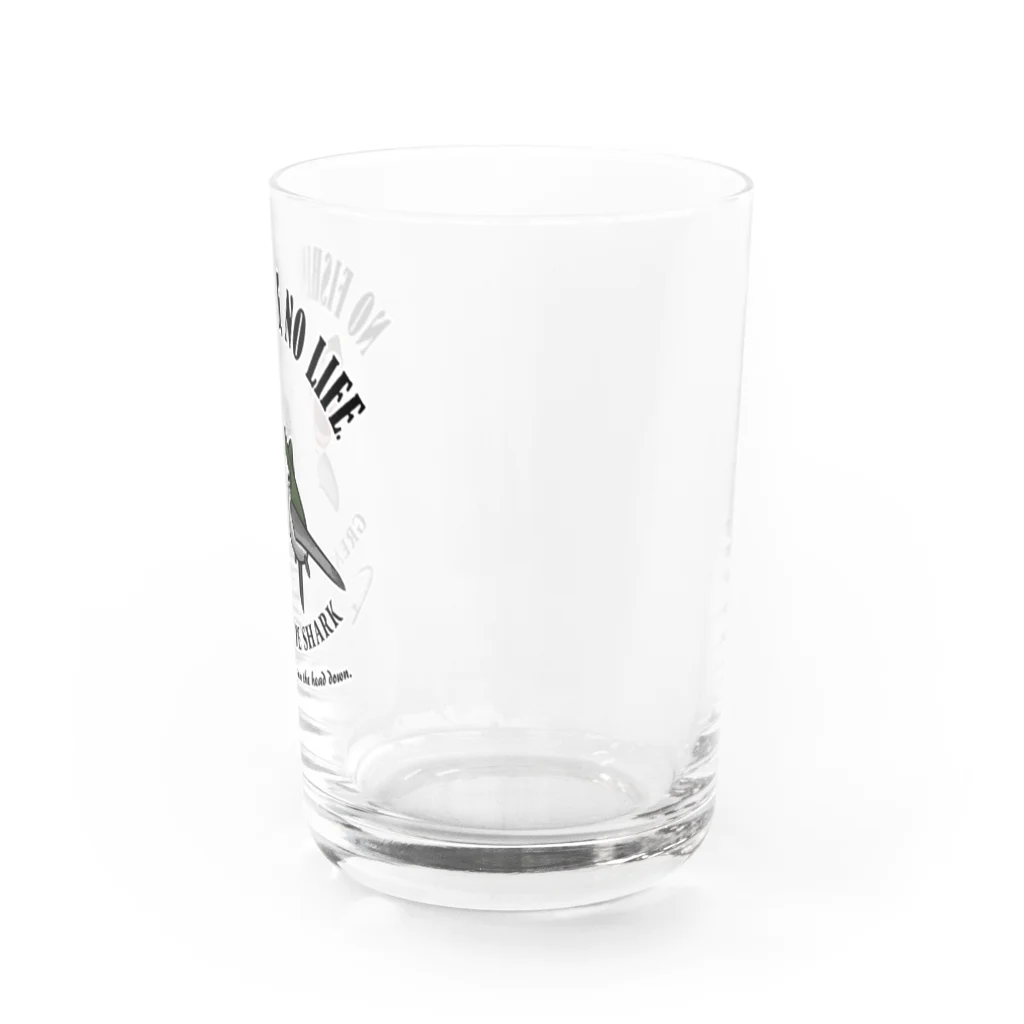 猫と釣り人のSAME_EB_1CW Water Glass :right