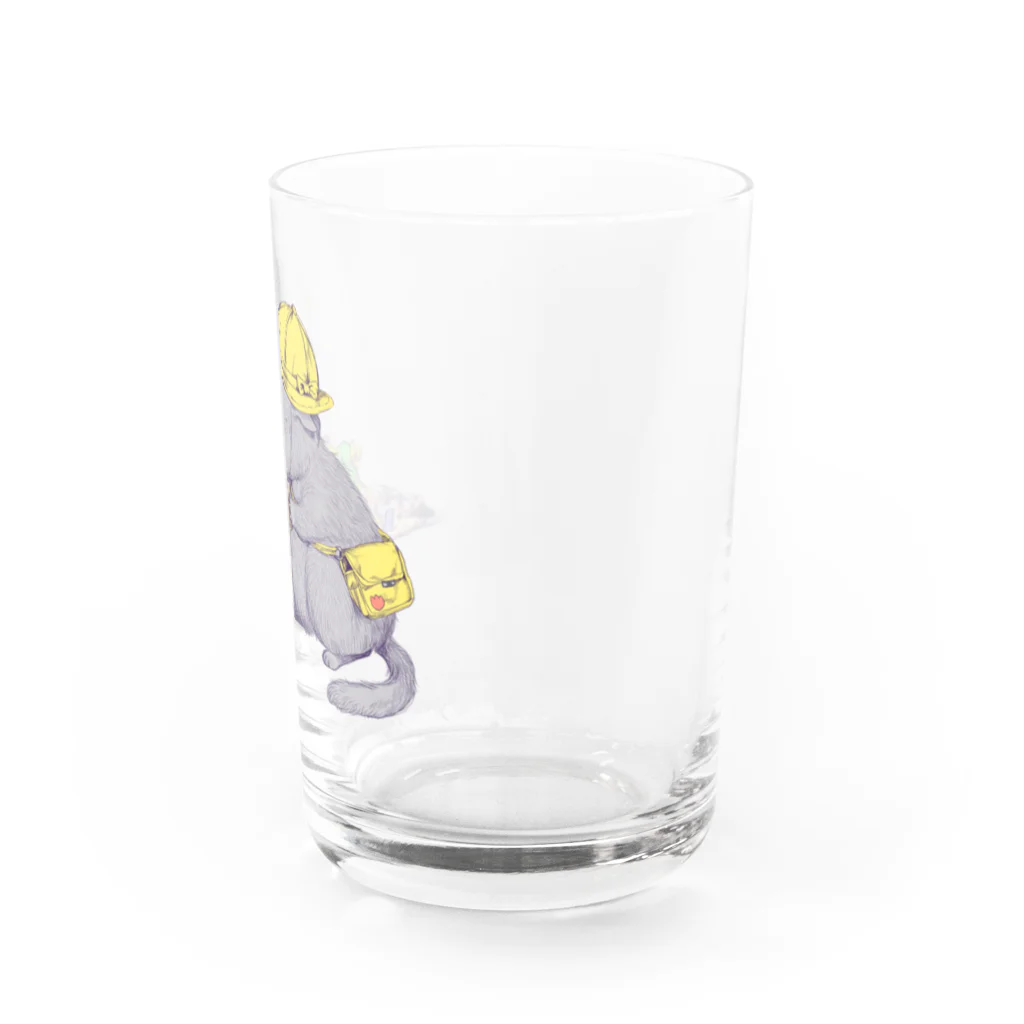 未来のはんぶんこしよ Water Glass :right