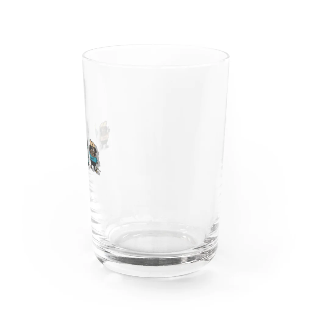 yume05070502の犬ですか？三兄弟 Water Glass :right