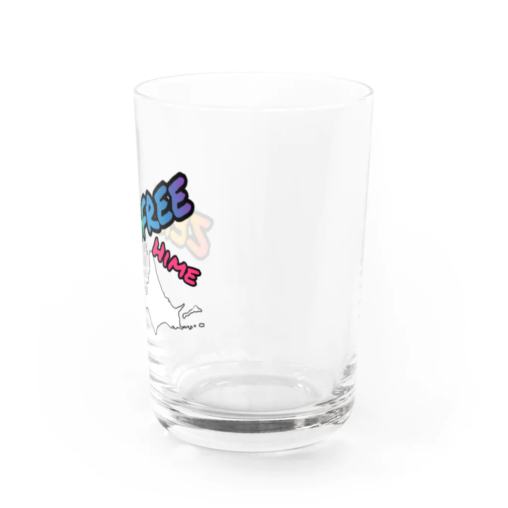 羽元 闇姫のチームZEROfree Hime Water Glass :right