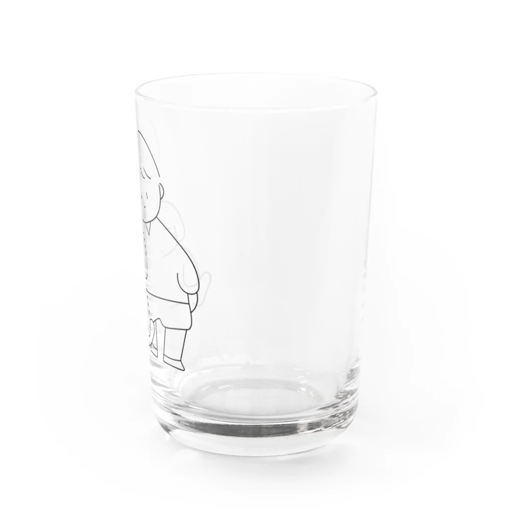 poteto3のたろう Water Glass :right