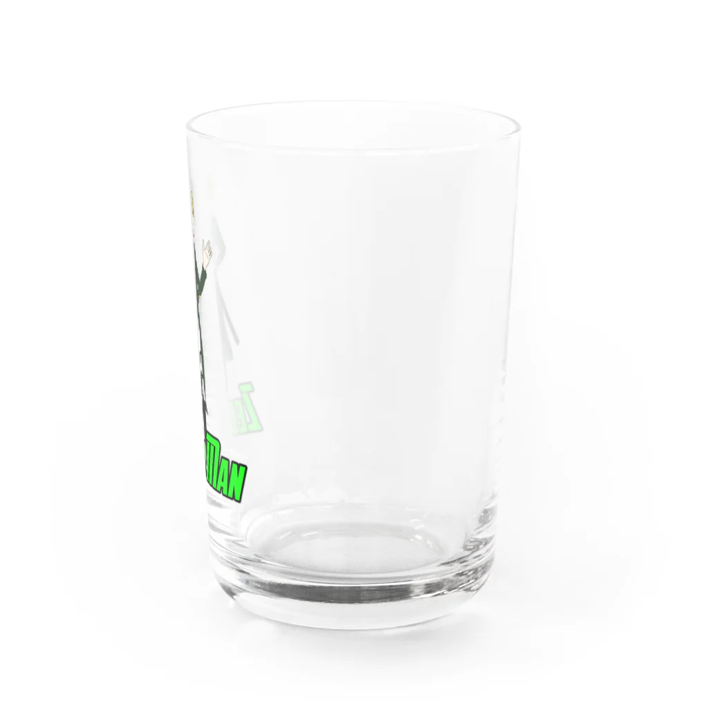 【Zebra channel 公式SHOP】 しまうま工房の諏訪山 征一 / ハリガネ （第2巻 “奇襲”） Water Glass :right