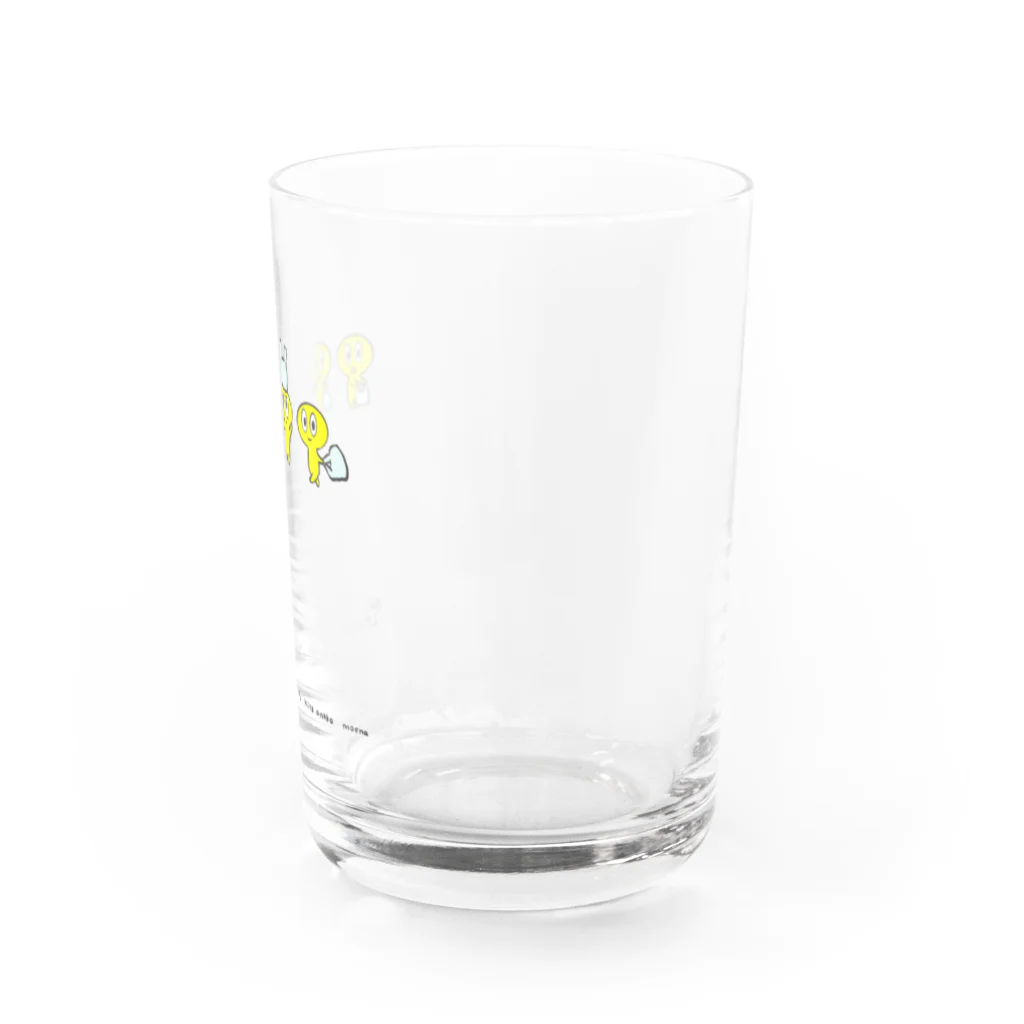 きいろいあのことなかまたちのきいろいあのこ　かいものいくよ Water Glass :right