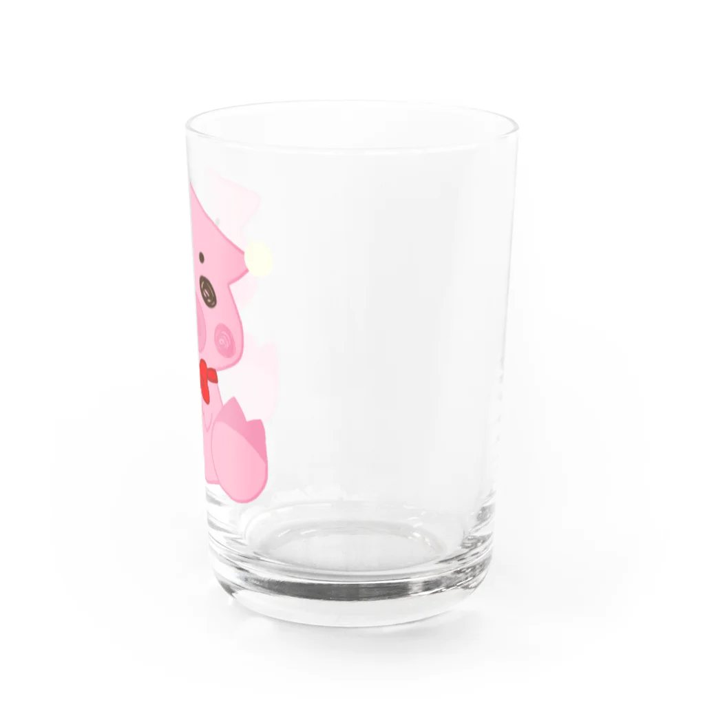 優月 のあ (YouTube 動画 アップ中) ♧のおめかし ブタ ( 優月のあ ) Water Glass :right