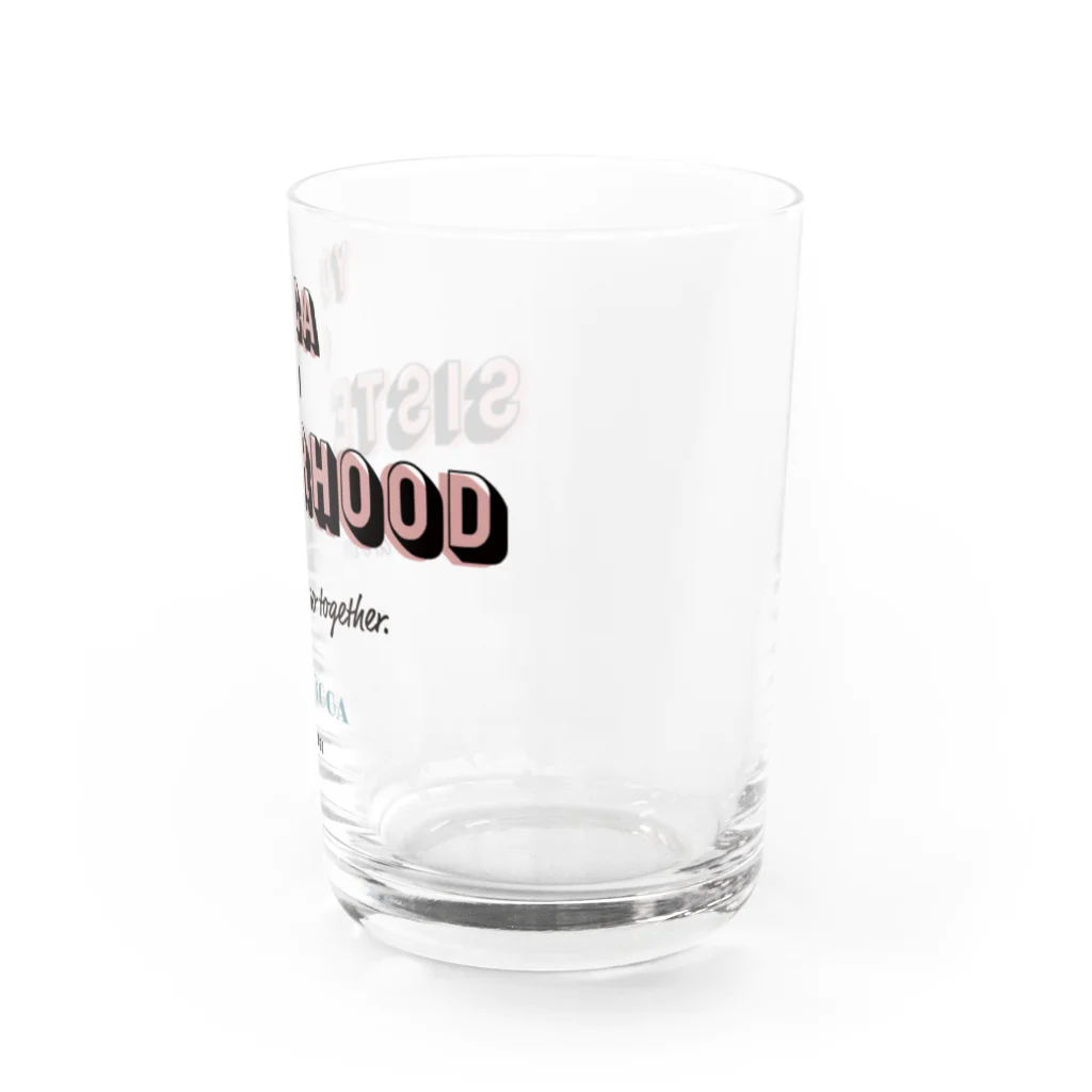 SVAHAのYOGA for SISTERHOOD Water Glass :right