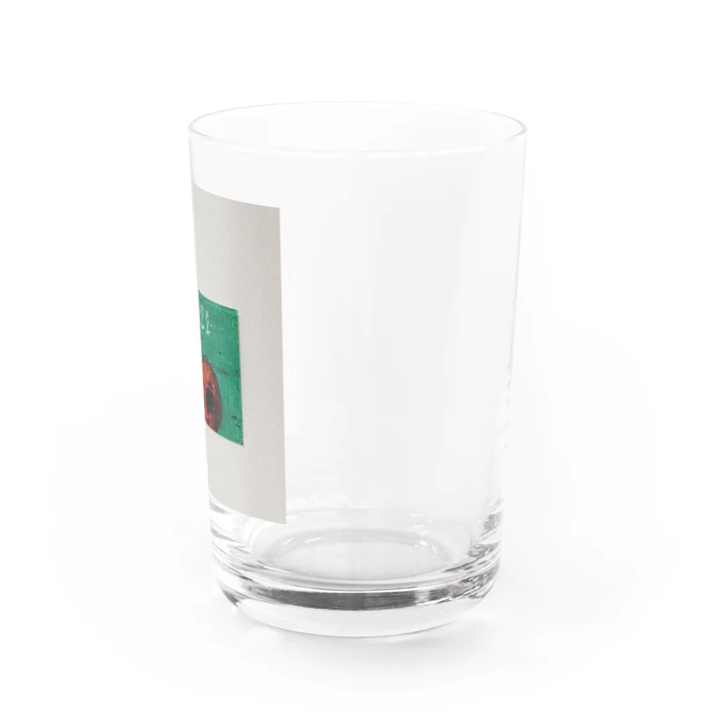 そのだ　めろのクレヨンde赤べこ Water Glass :right