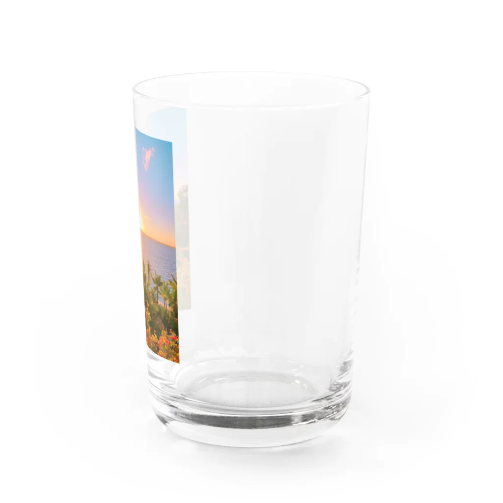 miyupsychedelicのトロピカルsunrise Water Glass :right