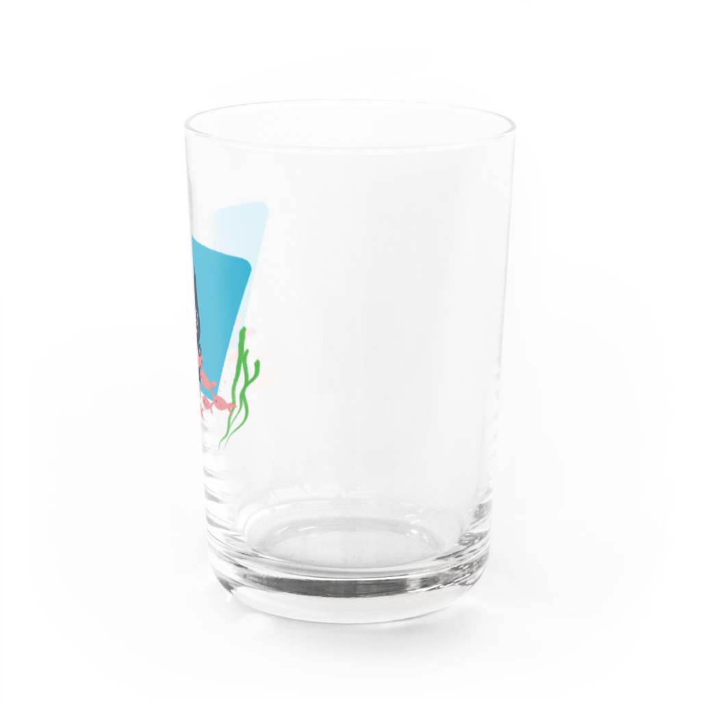 カネコサヤカのおさかなキラキラ Water Glass :right